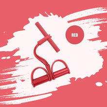 Load image into Gallery viewer, Fit: 4-Tube Pedal Fitness Rope for Woman & Men - Fitness Gum 4 Tube Resistance Bands Latex Pedal Exerciser Sit-up Pull Rope Expander Elastic Bands Yoga equipment Pilates Workout