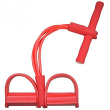 Load image into Gallery viewer, Fit: 4-Tube Pedal Fitness Rope for Woman & Men - Fitness Gum 4 Tube Resistance Bands Latex Pedal Exerciser Sit-up Pull Rope Expander Elastic Bands Yoga equipment Pilates Workout