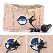 Load image into Gallery viewer, BackBelt Traction & Decompression therapy belt - Brace Support Care Relief Waist Backache Heat Pain Massager Bone Health Care
