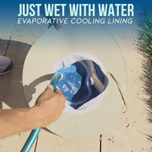 Load image into Gallery viewer, Sunstroke Prevented Cooling Hat - Hot Summer Wide Brim Sun Hat UV Protection Arctic Cap Hat Ice Cap Sunscreen Hydro Bucket Hat
