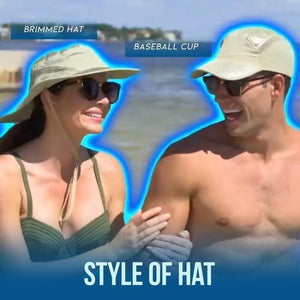 Sunstroke Prevented Cooling Hat - Hot Summer Wide Brim Sun Hat UV Protection Arctic Cap Hat Ice Cap Sunscreen Hydro Bucket Hat