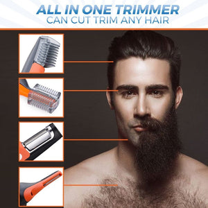 Last day promotion 40% OFF - Men All-in-One Hair Trimmer - Eyebrow Ear Nose Removal Clipper Shaver Unisex Personal Electric Face Trimer