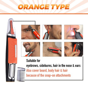 Last day promotion 40% OFF - Men All-in-One Hair Trimmer - Eyebrow Ear Nose Removal Clipper Shaver Unisex Personal Electric Face Trimer