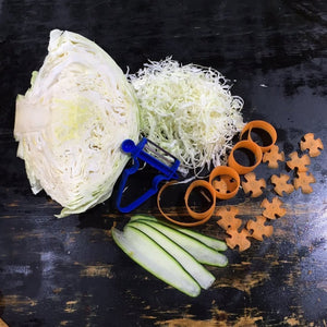 The Original Magic Slicer Trio (3 Pieces) cabbage shredder peeler kitchen tool